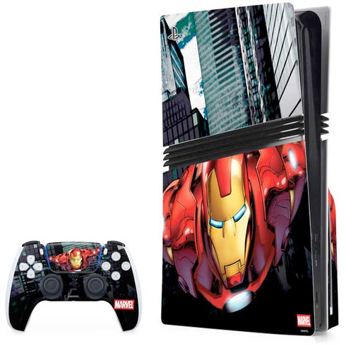 Marvel Avengers Assemble Iron Man PS5 Pro Disk Bundle  Skin
